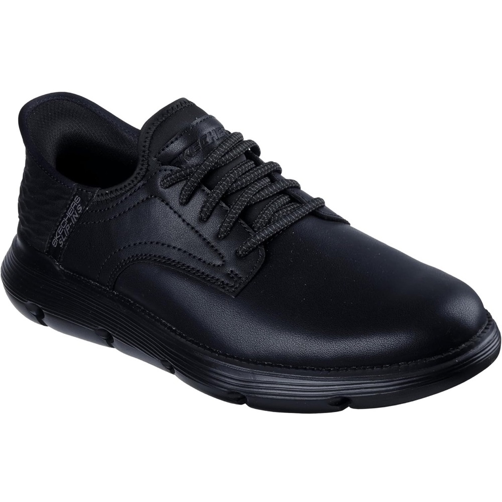 Skechers Men's USA Garza - Gervin Plain Toe Bungee Lace Slip-Ins